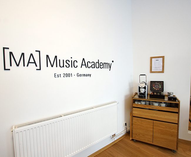 Lounge Bereich der Music Academy