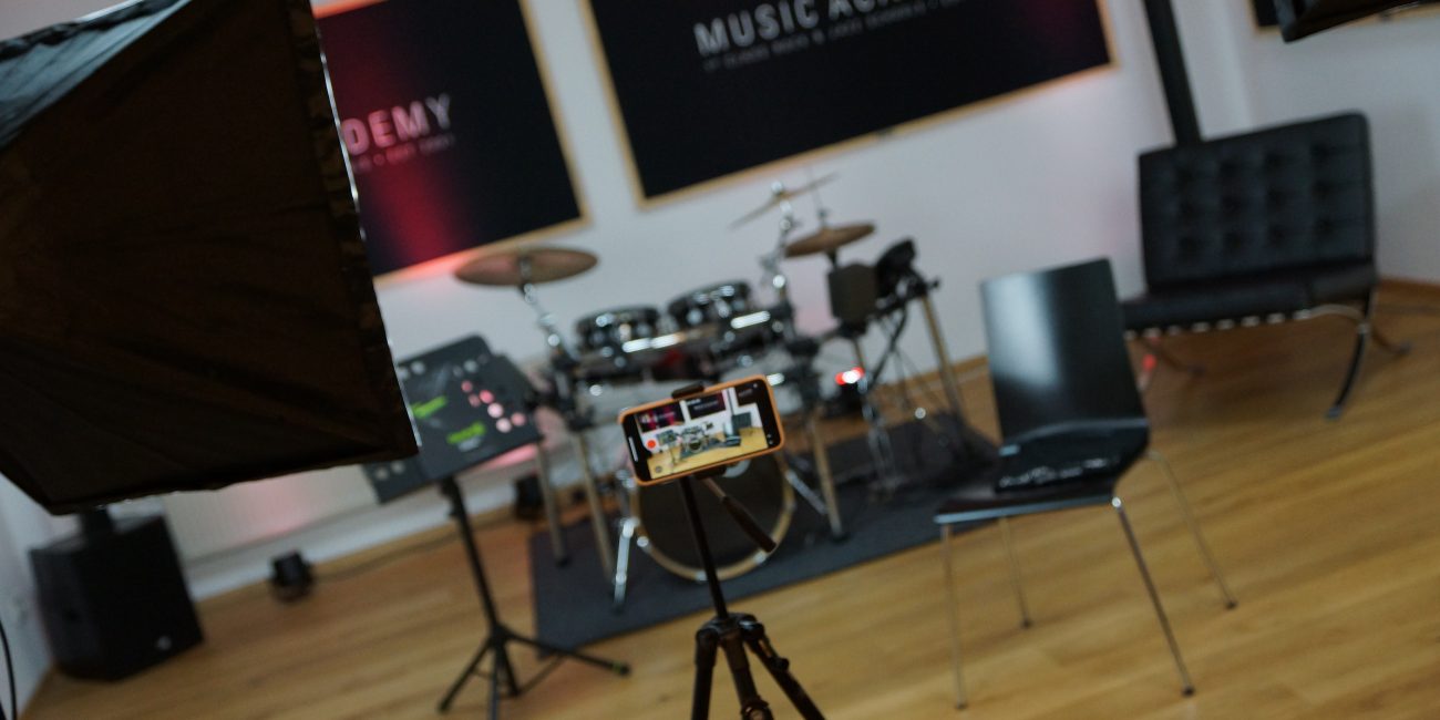 Onlineunterricht an der Music Academy