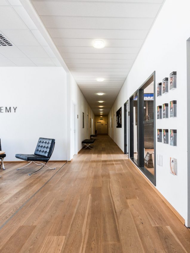 Wartebereich der Music Academy