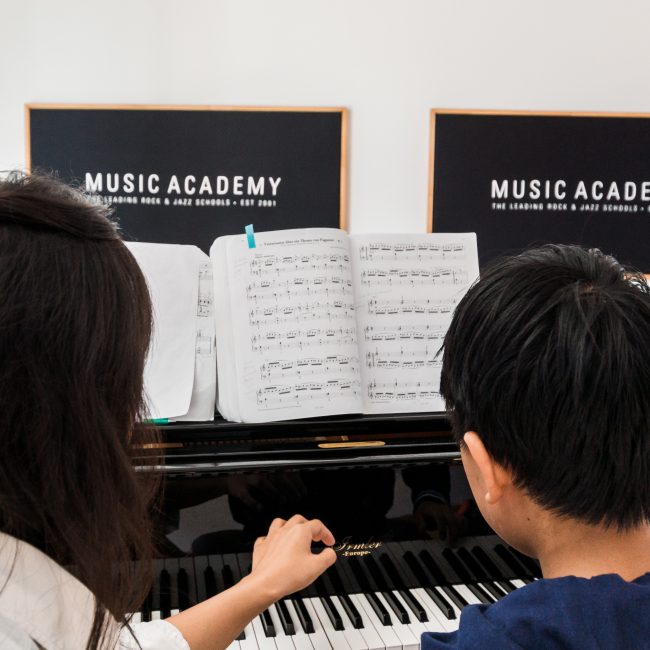 Klavierunterricht in der Music Academy