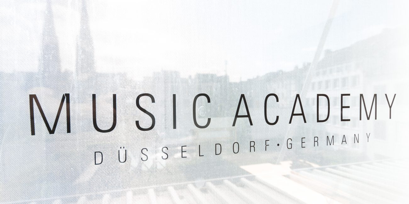 Das Logo und der Schriftzug der Music Academy